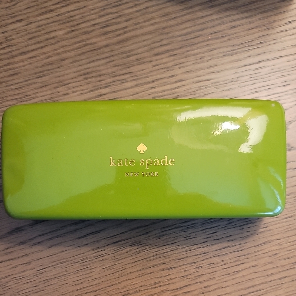 Kate Spade Lime Green Eyeglass Case